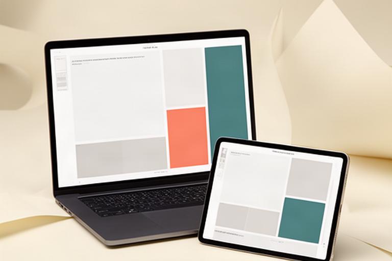 Kundenindividuelle digitale Magazinansicht auf Laptop und Tablet mit klarer Schweizer Markenführung